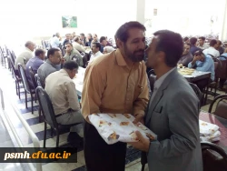 به ابتکار واحد فرهنگی و بهداشت تغذیه پردیس شهید مقصودی همدان صورت گرفت