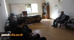 نشست صمیمی سرهنگ امیری فرمانده بسیج ادارات و دستگاه های اجرایی استان با دکتر نجفی سرپرست دانشگاه فرهنگیان همدان