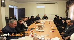 ستاد هماهنگی جهت برگزاری باشکوه مراسم اربعین در دانشگاه فرهنگیان همدان