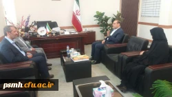 بررسی وضعیت دانشگاه فرهنگیان همدان در دیدار مدیرکل آموزش و پرورش استان با سرپرست این دانشگاه 2