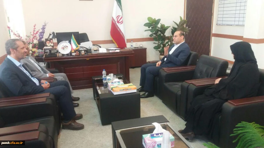 بررسی وضعیت دانشگاه فرهنگیان همدان در دیدار مدیرکل آموزش و پرورش استان با سرپرست این دانشگاه 2