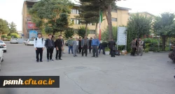 بدرقه ی کاروان زیارتی دانشجو معلمان پردیس شهید مقصودی همدان با فریاد لبیک یا حسین (ع) 2