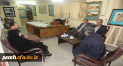 بازدید دکتر علی نجفی سرپرست مدیریت امور پردیس های استان از موزه ی اسناد و گنجینه ی آموزش و پرورش 3