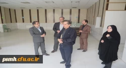 بازدید دکتر علی نجفی سرپرست مدیریت امور پردیس های استان از موزه ی اسناد و گنجینه ی آموزش و پرورش 5