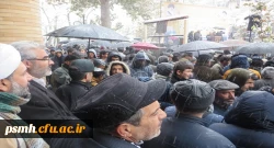 اعضاء هیات علمی، کارکنان و دانشجو معلمان دانشگاه فرهنگیان همدان در حمایت از حریم و جایگاه ولایت، همپای سایر مردم، حضوری گسترده داشتند 2