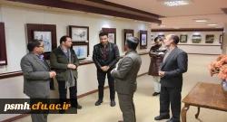 نمایشگاه آثار نقاشی آبرنگ علیرضا بردستانی دانشجو معلم پردیس شهید مقصودی همدان 2