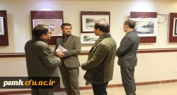 نمایشگاه آثار نقاشی آبرنگ علیرضا بردستانی دانشجو معلم پردیس شهید مقصودی همدان 3