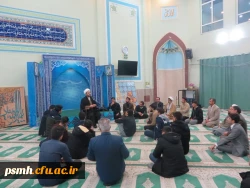 بازدید رئیس تبلیغات اسلامی شهرستان همدان از سراهای دانشجویی پردیس شهید مقصودی همدان 3