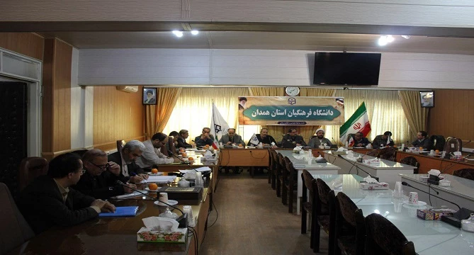 برگزاری یادواره شهدای دانشجو معلم دانشگاه فرهنگیان همدان 2