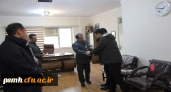 اهدا لوح سپاس و قدردانی از مدیریت پردیس های دانشگاه فرهنگیان استان همدان بابت ایجاد نگارخانه فرهنگ 2