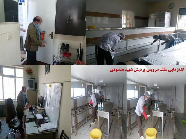 اهم اقدامات انجام شده به منظور پیشگیری از شیوع ویروس کرونا در پردیس های دانشگاه فرهنگیان استان همدان 12