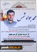 استاد ارجمند جناب آقای دکتر حسین شمس
 2